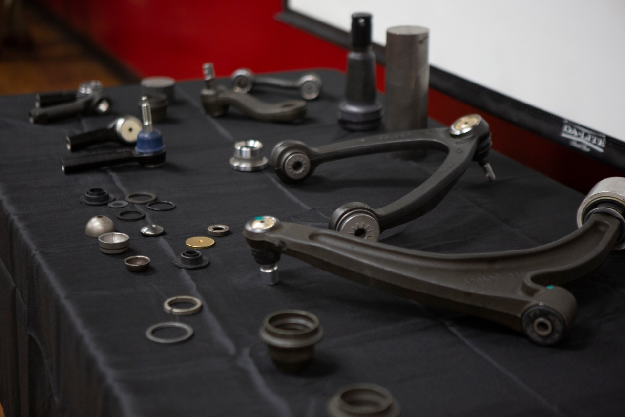 MOOG Products on Table